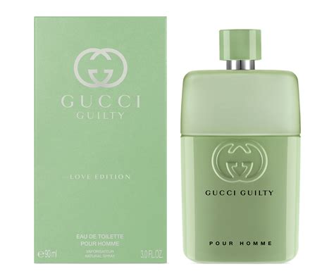 gucci guilty love edition pour homme|gucci guilty cologne green bottle.